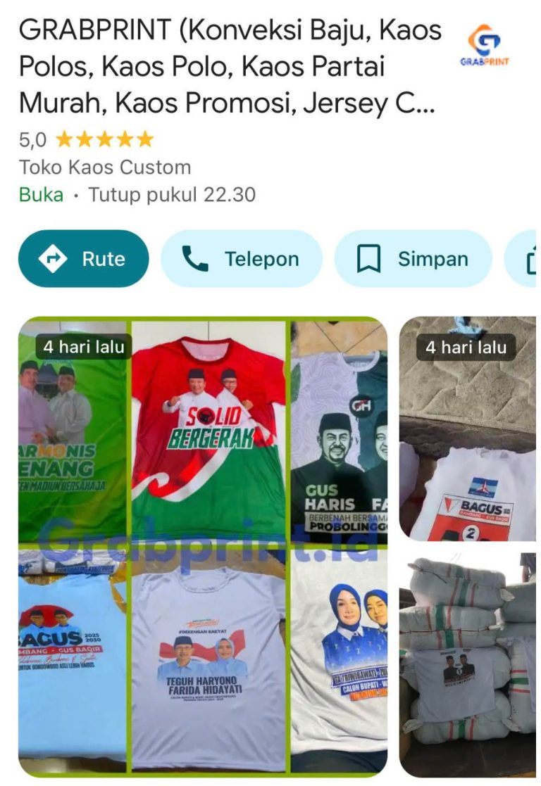 Grabrint Konveksi Kaos Murah - Konveksi Kaos Murah, Kaos Polos, Kaos Promosi ...